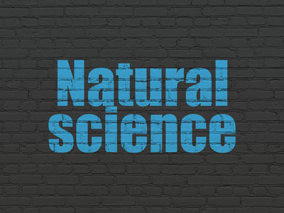 科学概念 自然科学上的背景墙上