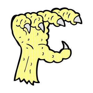 漫画卡通鸟爪图片