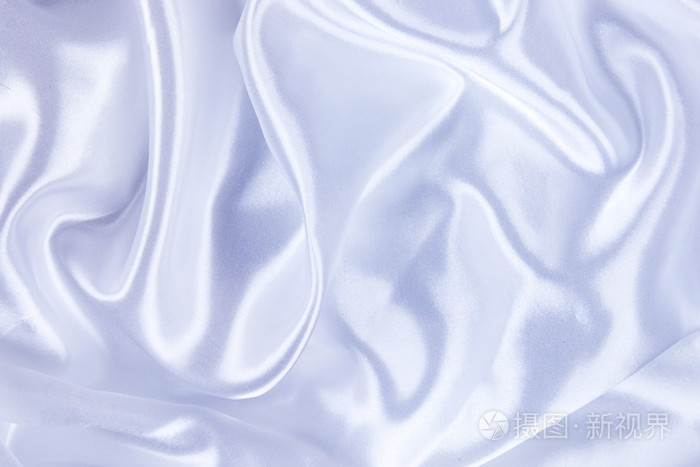 白色的丝绸背景关闭