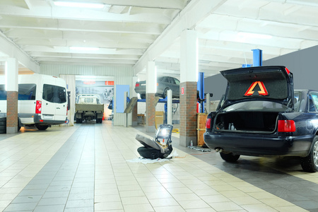 汽车修理车库图片