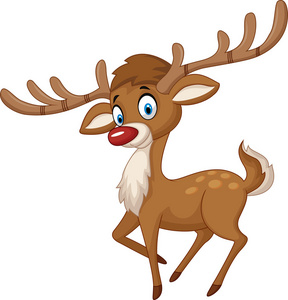 可爱的漫画卡通鹿图片-可爱的漫画卡通鹿素材-可爱的漫画卡通鹿插画