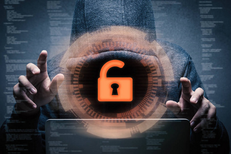 键盘解锁成功黑客照片
