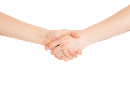 联锁的手手握手照片