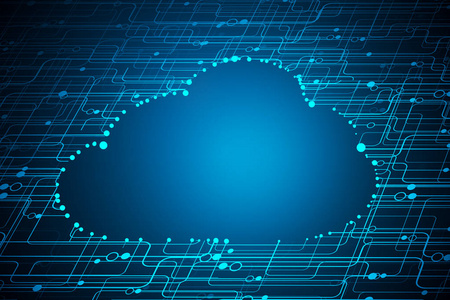 云计算背景照片