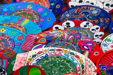传统的墨西哥陶瓷