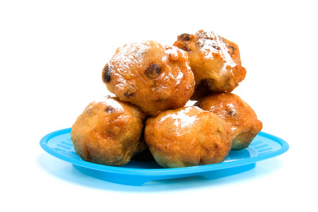 荷兰的甜甜圈 oliebollen