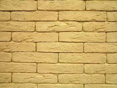 新的黄砖砌墙的纹理 grunge 背景