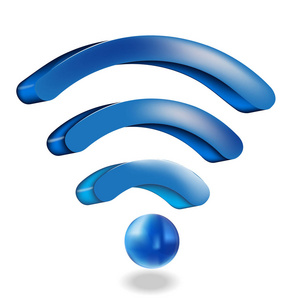 Wifi 网络标志 logo 矢量