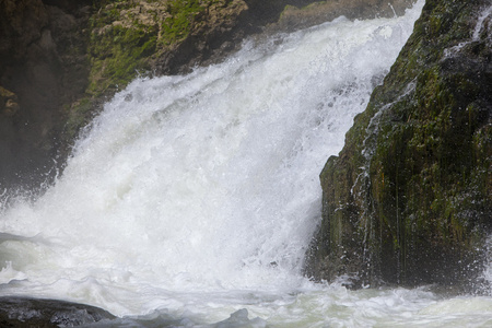 牙买加。小河 waterfal