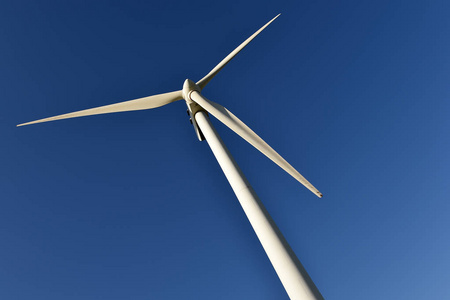 在西班牙，欧洲的风力发电机组