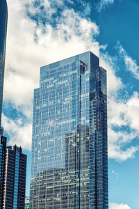 摩天大楼在芝加哥，伊利诺伊州，美国