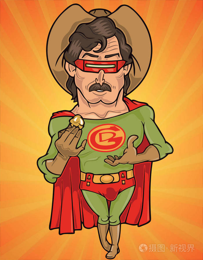 卡通英雄人物插画-正版商用图片0cf3gw-摄图新视界