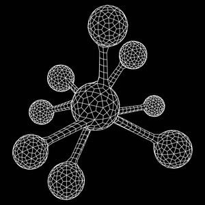 线图标分子