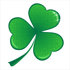 幸运三叶草家图片