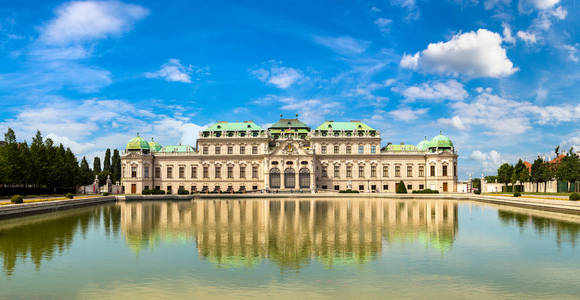 在维也纳的贝尔维德雷宫