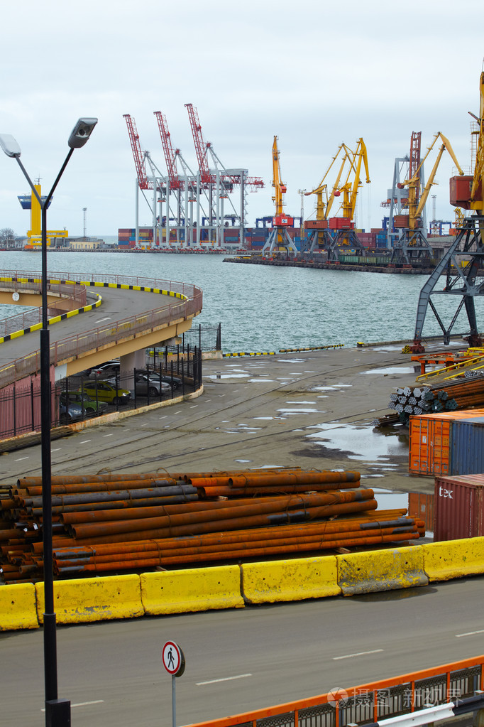 乌克兰敖德萨港口图片