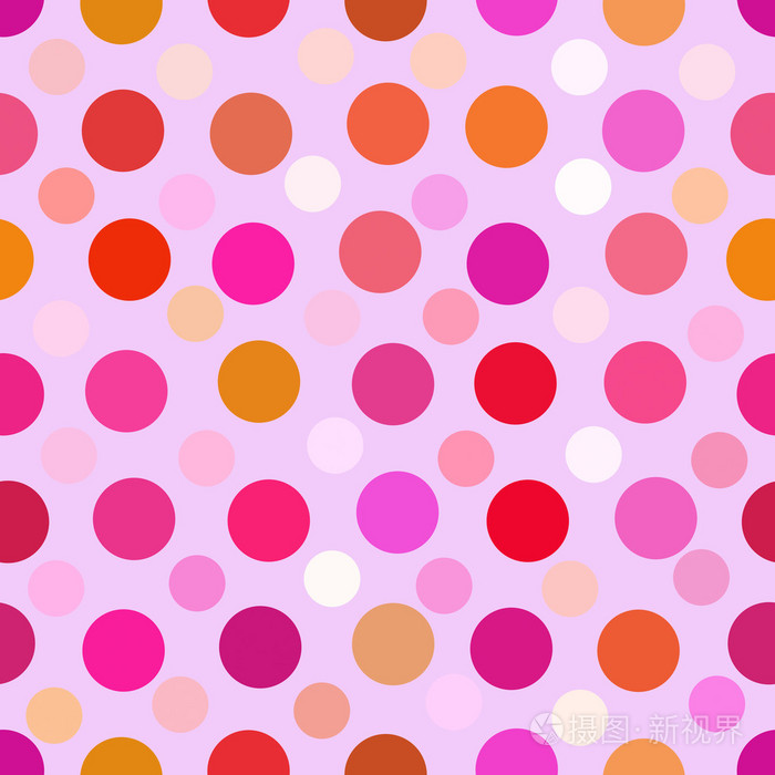 艺术色彩点生成无缝纹理