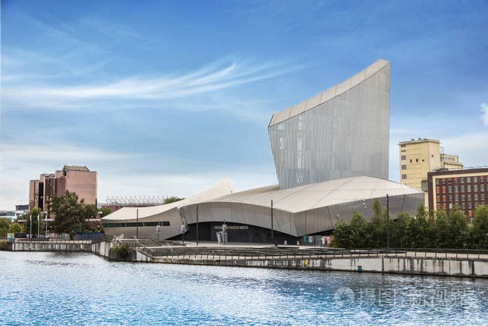 帝国战争博物馆北英国曼彻斯特engkand的外观英国