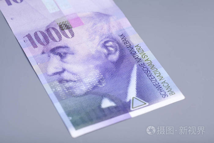 瑞士一千法郎纸币