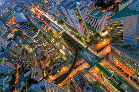 现代建筑夜景