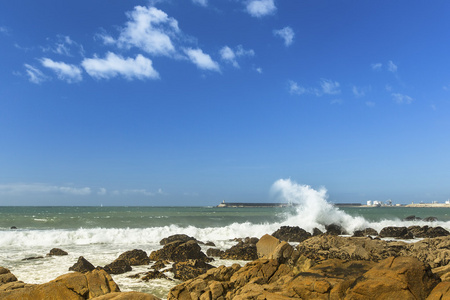 海浪和天空