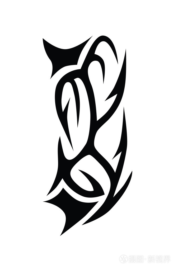 部落纹身设计元素艺术部落纹身