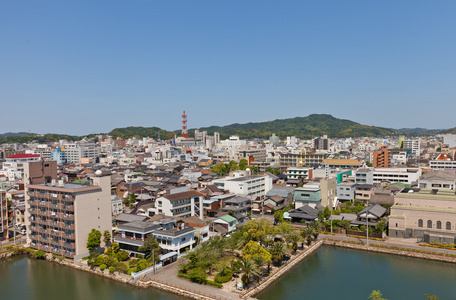 今治镇，日本四国岛的看法