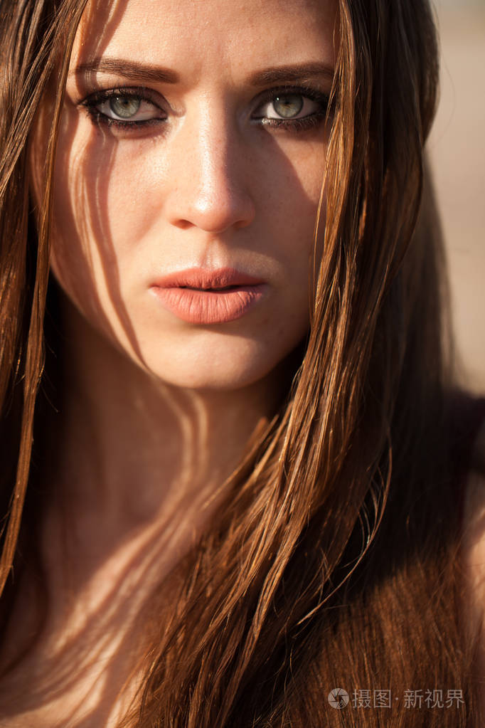 漂亮的美国女孩.美式风格