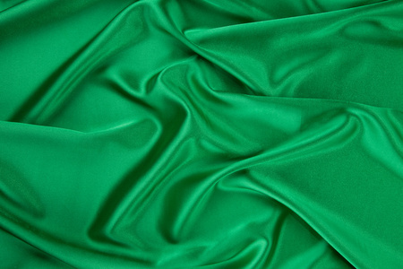 绿色丝绸窗帘