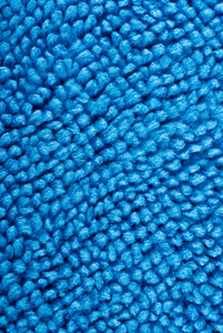 蓝色超细纤维纺织纹理