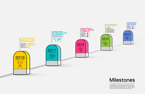 公司里程碑路图片-公司里程碑路素材-公司里程碑路插画-摄图新视界