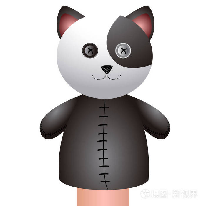 孤立的臭鼬傀儡