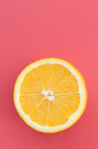 红色橙色切片图片