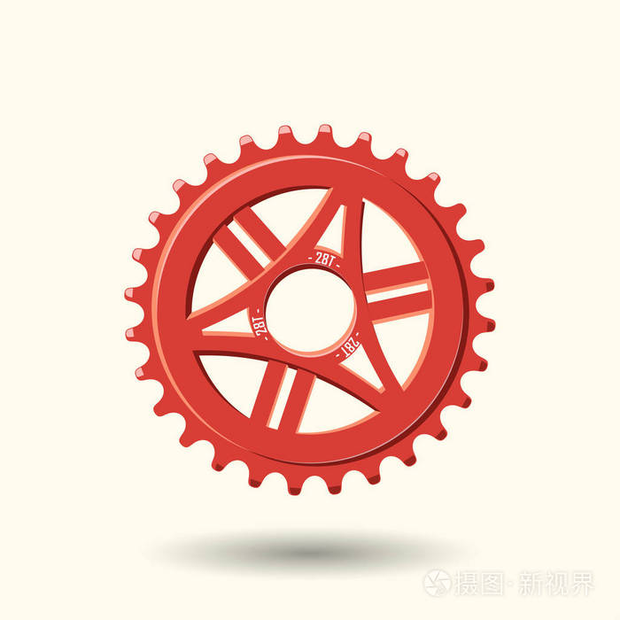 自行车齿轮图标