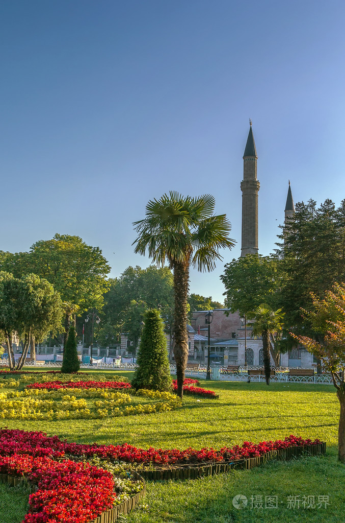 苏丹ahmed公园伊斯坦布尔