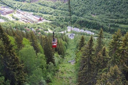 挪威 Rjukan 索道