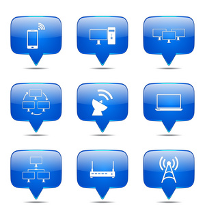 电信通信图标集