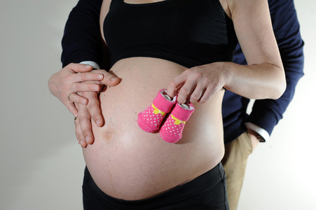 怀孕的女人未来父母