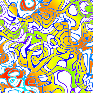 多张图片拼接涂鸦拼接生成无缝纹理照片