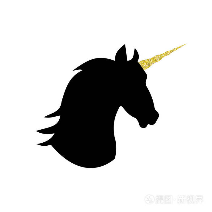 麒麟头着金角插画 正版商用图片0civ1d 摄图新视界
