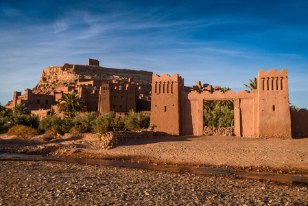 摩洛哥阿特拉斯山脉 Kasbah Ait Benhaddou