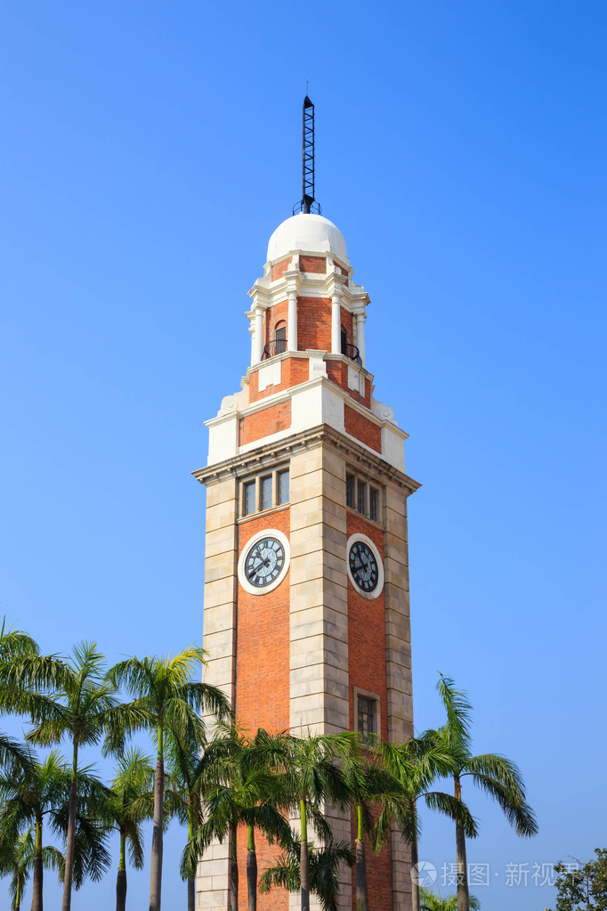 在尖沙嘴hong香港中国历史的钟塔