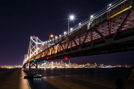 Sf 湾大桥夜景