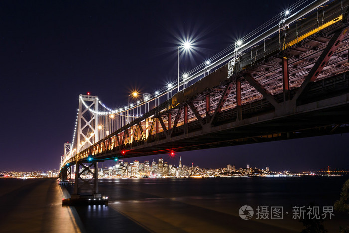 Sf 湾大桥夜景