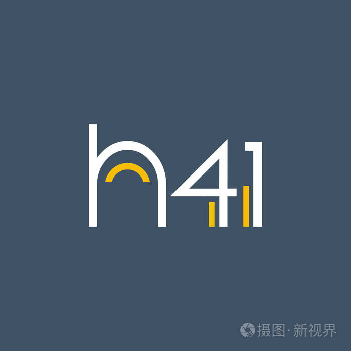 设计的数字标志 H41