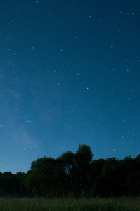 繁星点点的天空