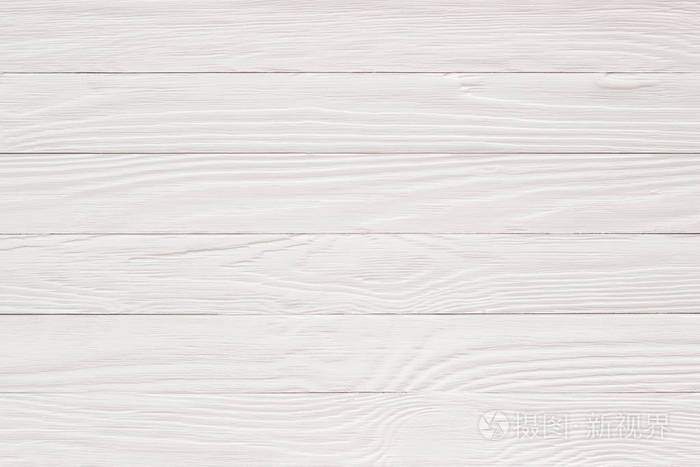 白色的木材纹理,明亮的木板表面表
