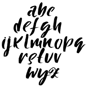 毕业寄语艺术毛笔字体图片