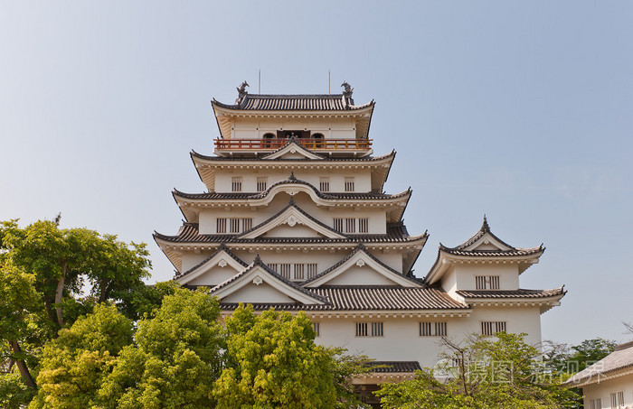 日本福山城堡的主要保存. 国家历史遗址