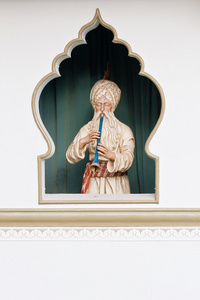 耍大刀波斯耍蛇人照片